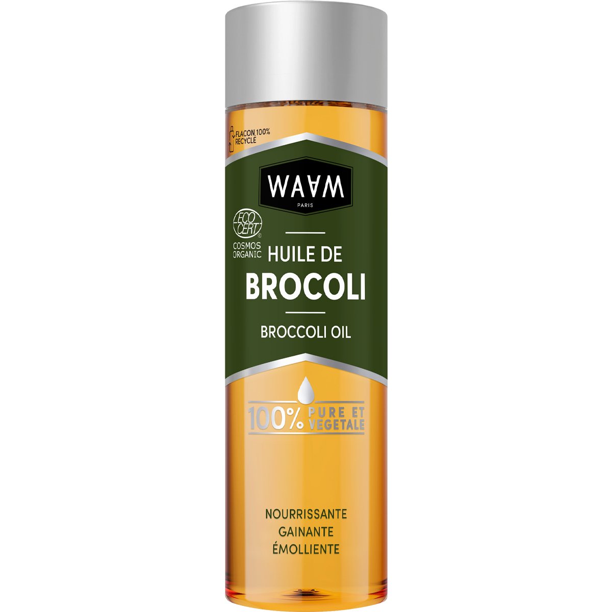 Huile de Brocoli bio - Cheveux indisciplinés - 75 ml
