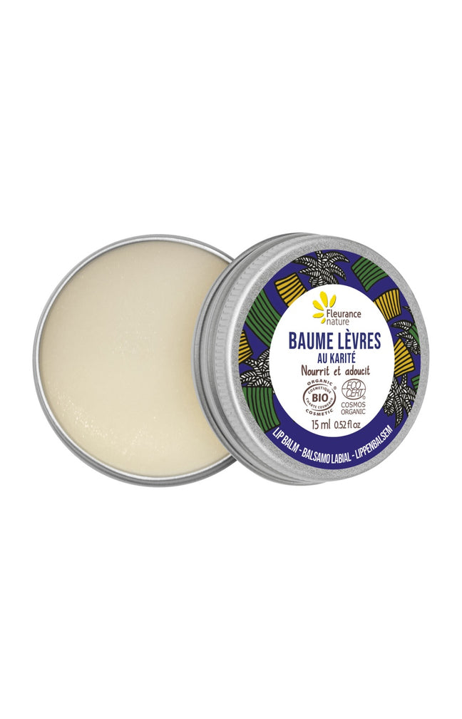 Baume à lèvres nourrissant naturel - Karité - 15 ml