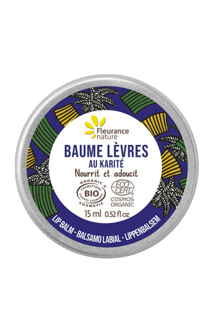 Baume à lèvres nourrissant naturel - Karité - 15 ml