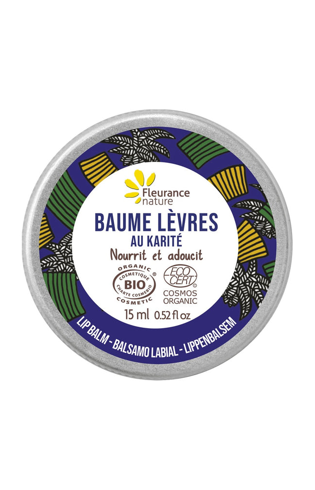 Baume à lèvres nourrissant naturel - Karité - 15 ml