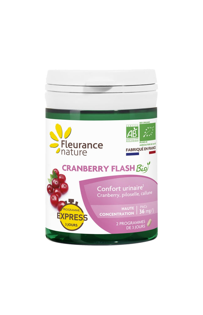 Cranberry flash bio - Confort urinaire - 2 x 3 jours