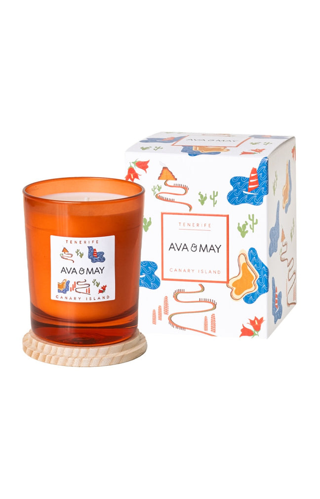 Bougie parfumée - Tenerife - Bergamote & muguet - 180 g