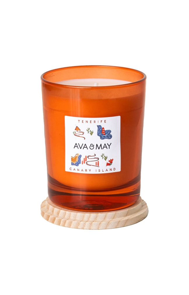 Bougie parfumée - Tenerife - Bergamote & muguet - 180 g