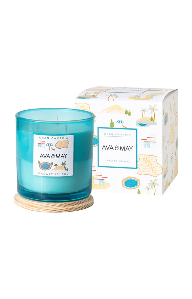 Bougie parfumée - Grande Canarie - Tubéreuse & musc - 180 g
