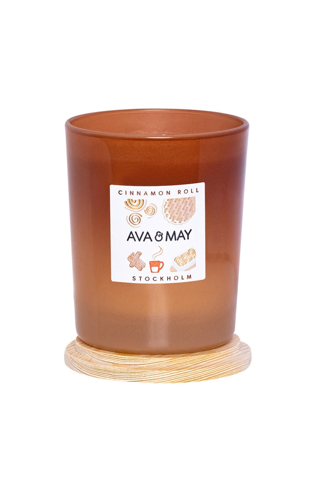 Bougie parfumée - Cinnamon roll - Vanille & cannelle - 180 g