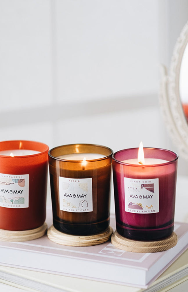 Coffret bougies parfumées - Blanket & Wine - 3 x 180 g