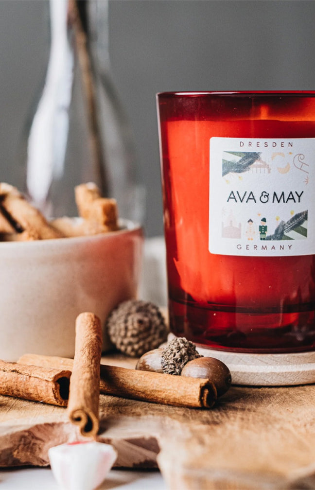 Bougie Parfumée - Dresde - Amande & cardamome - 180 g
