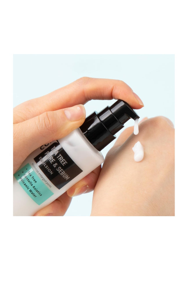 Crème apaisante anti-pores - Arbre à thé & eau volcanique - Peaux mixtes à grasses