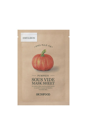 Masque en tissu - Citrouille - Visage - 1 unité