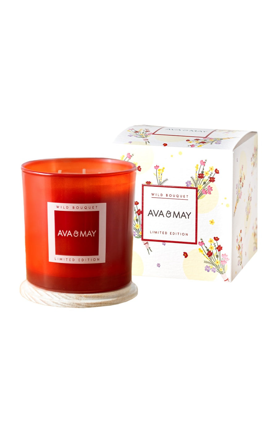 Bougie parfumée - Bouquet Sauvage - Clou de girofle & jasmin - 380 g