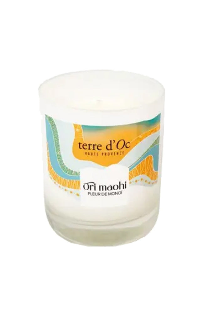 Bougie parfumée - Fleur de monoï - 180 g