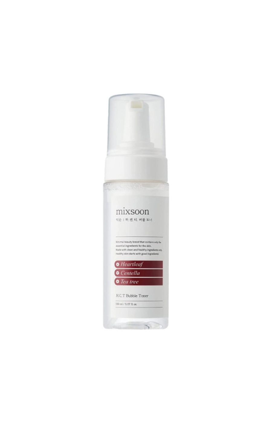 Mousse tonique nettoyante  - Centella & arbre à thé - Visage - 150 ml