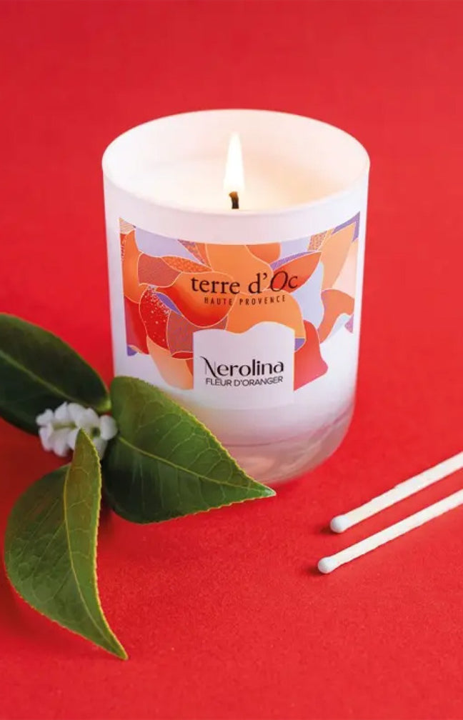 Bougie parfumée - Fleur d'oranger - 180 g