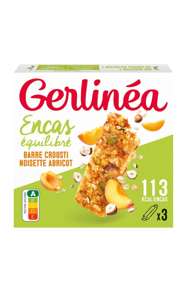 Barres de céréales - Noisettes, abricot & graines de courge - 10 x 3 unités