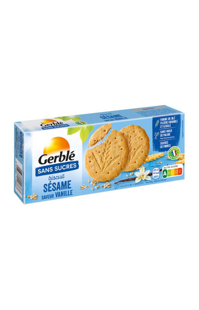 Biscuits sésame vanille - 12 x 132 g