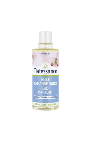 Huile d'amande douce 100% pure bio - Corps - 50 ml