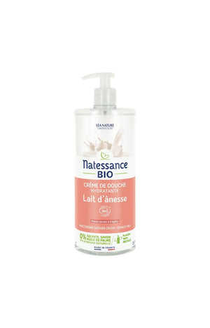 Crème de douche bio - Lait d'ânesse - 1 L