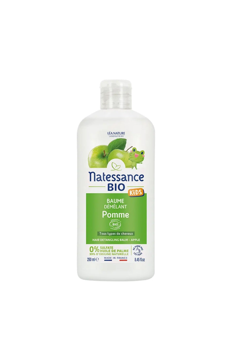 Baume démêlant bio - Pomme - Enfant - 250 ml