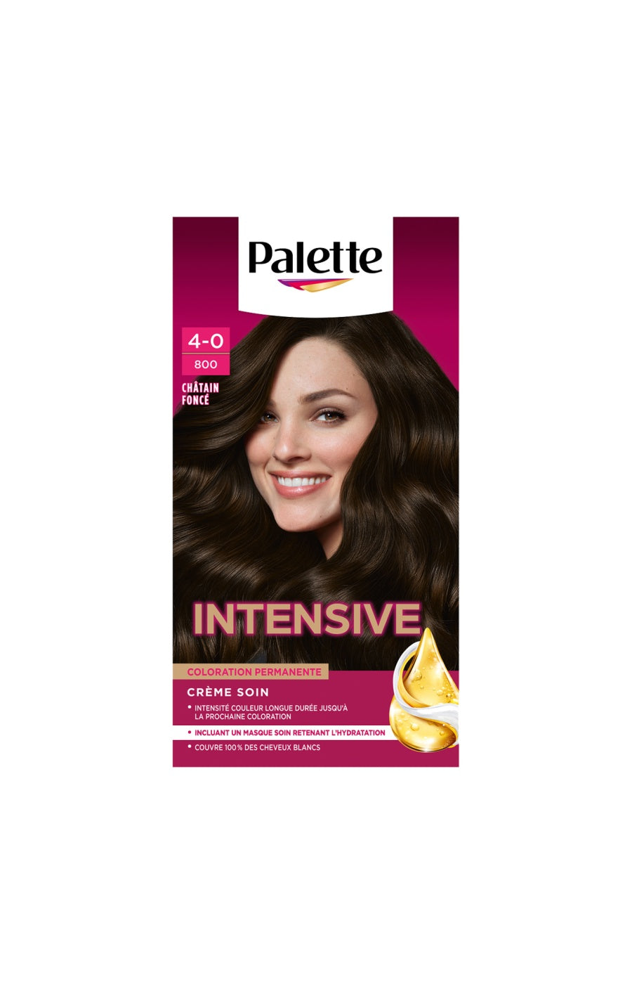 Kit coloration crème permanente - Palette