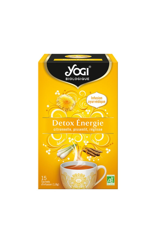 Infusion détox énergie bio - 6 x 15 sachets