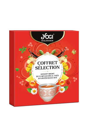 Coffret de Thé Yogi Sélection - 9 x 5 sachets