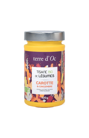 Tisane bio - Carotte & gingembre - 100 g