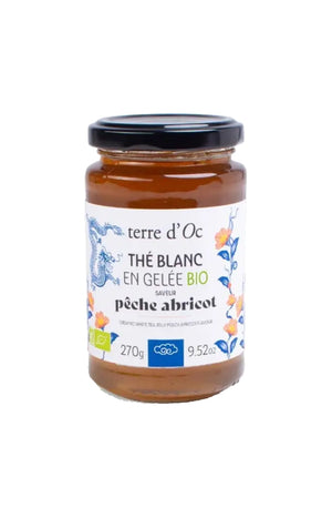 Thé blanc en gelée bio - Pêche-abricot - 270 g