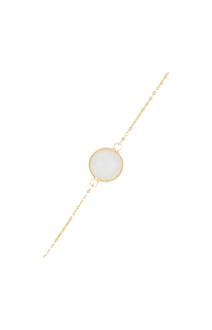 Bracelet - Alliage - Doré & blanc