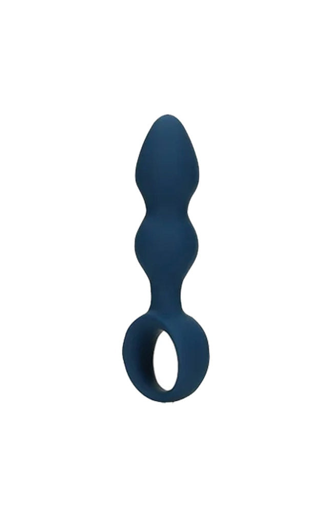 Plug anal - Moyen - Bleu