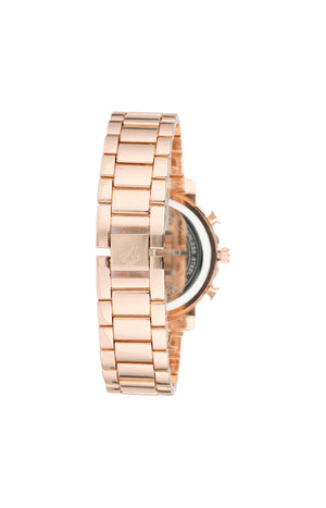 Montre à quartz - Alliage doré rose