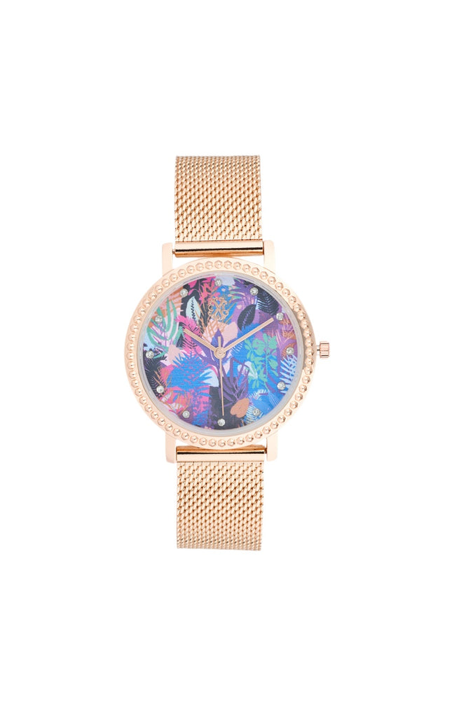 Montre à quartz - Alliage doré