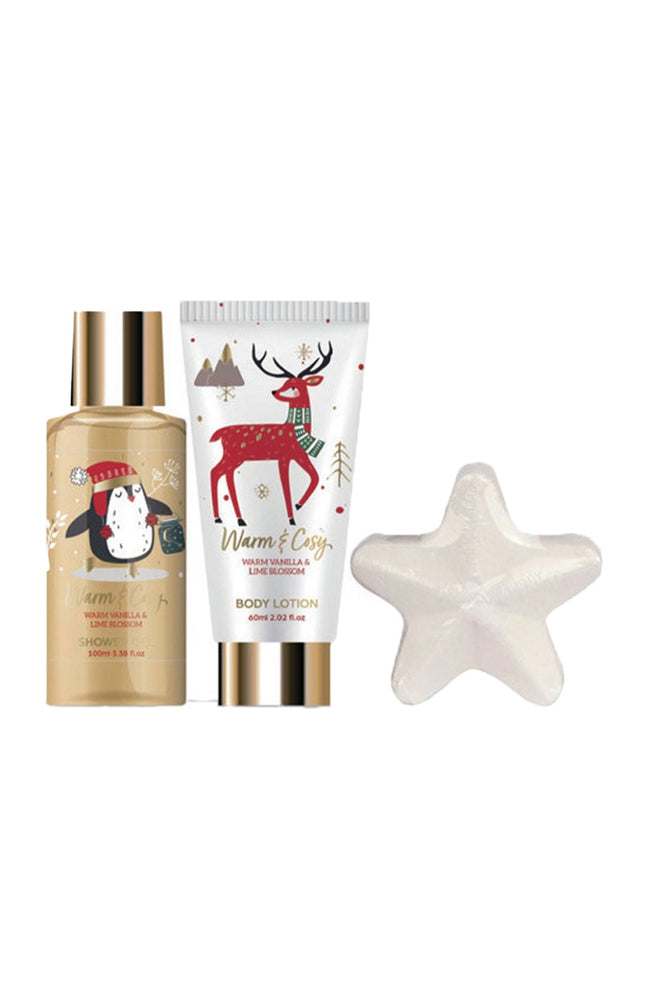Mini traineau de bain - Warm & Cosy - 3 produits