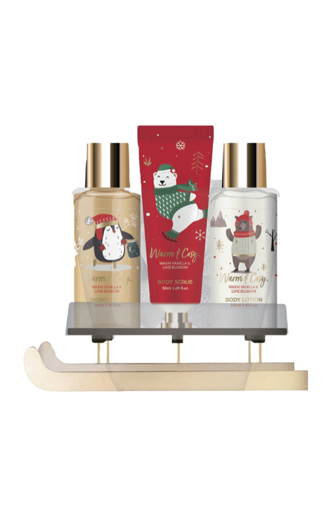Mini traineau de bain - Warm & Cosy - 4 produits