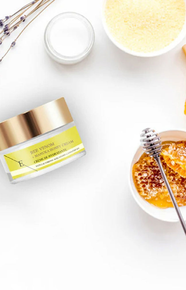 Crème hydratante - Venin d'abeille & miel de Manuka - Visage