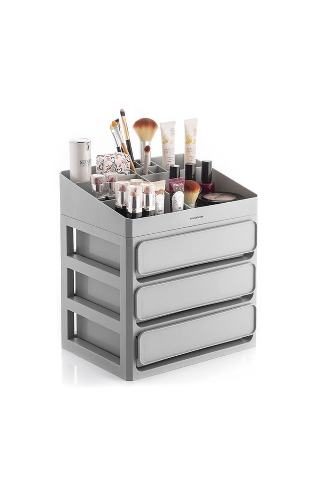 Organisateur de maquillage - Gris