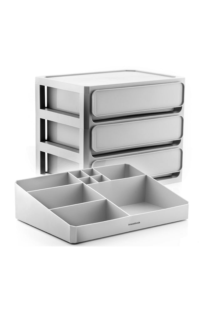 Organisateur de maquillage - Gris