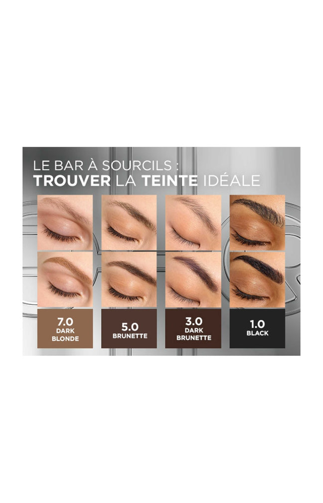 Coloration sourcils semi-permanente
