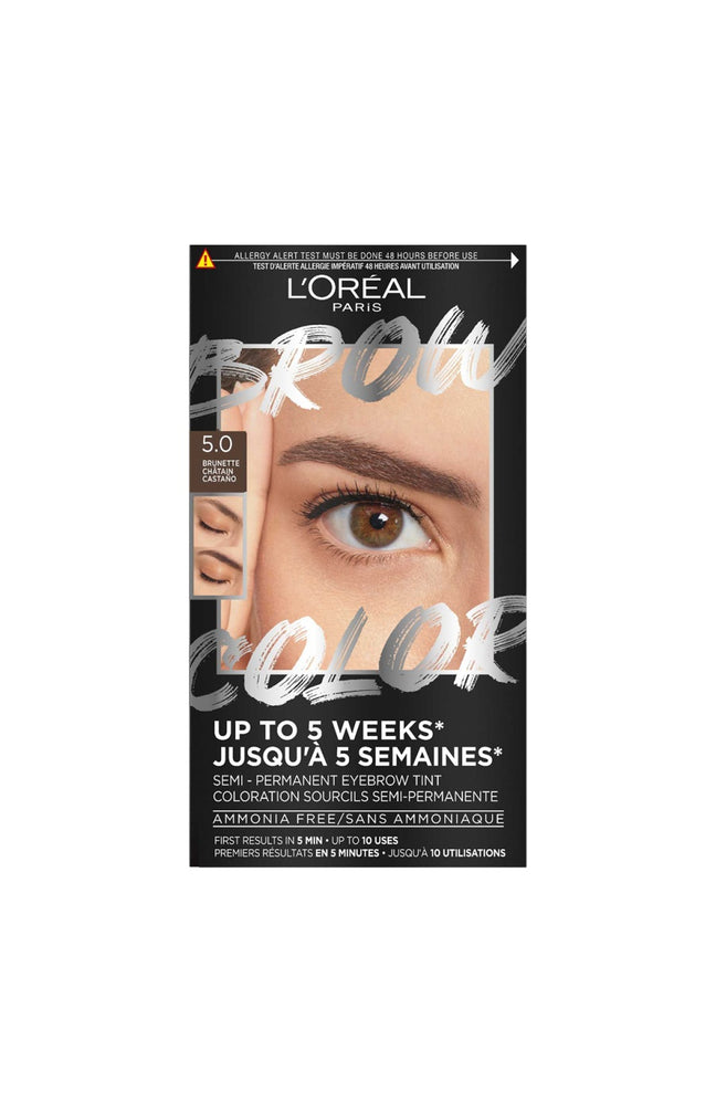 Coloration sourcils semi-permanente