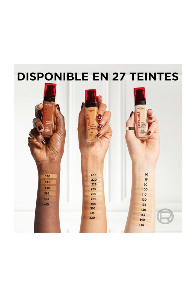Fond de teint fluide SPF 25 - Infaillible 32h - Vitamine C