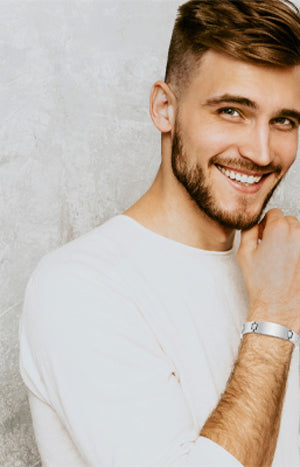 Bracelet - Acier  - Argent