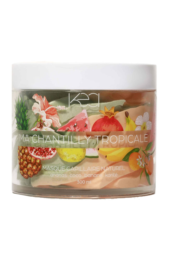 Masque fortifiant & revitalisant - Ma chantilly tropicale - Cheveux ternes & cassants - 300 ml
