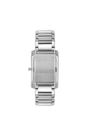 Montre - Acier inoxydable argenté - Homme - 34 mm