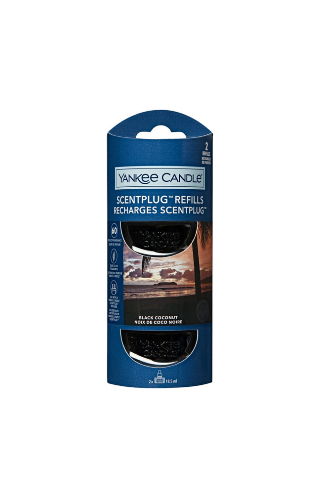 Recharges diffuseur - Scentplug - Noix de coco noire - 2 x 18,5 ml