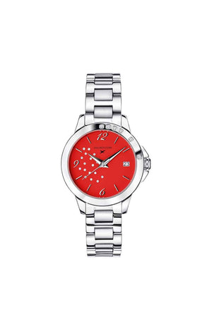 Montre à quartz - Acier inoxydable & diamants