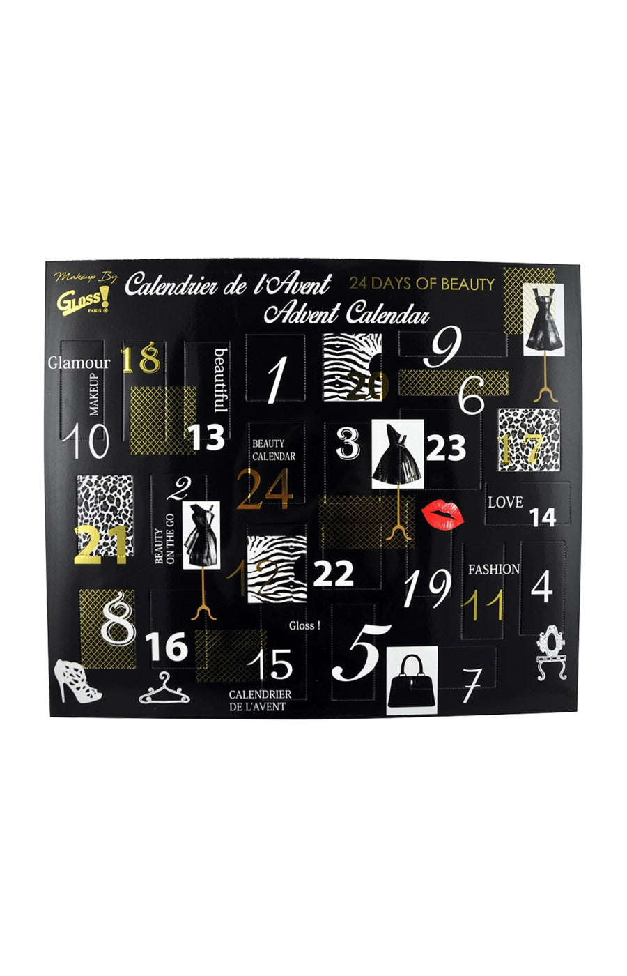 Calendrier de l'Avent maquillage & accessoires - 24 Days Of Beauty