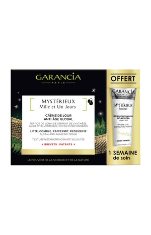 Crème de jour & sérum anti-âge - Mystérieux - Peaux normales à sèches