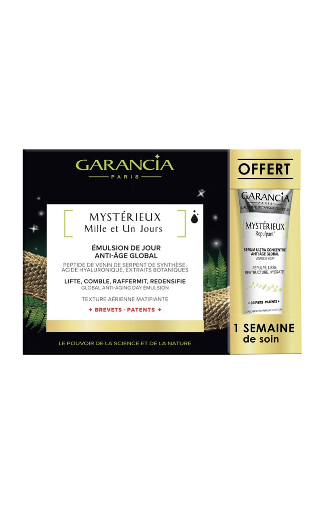 Emulsion de jour & sérum anti-âge - Mystérieux - Peaux normales à sèches