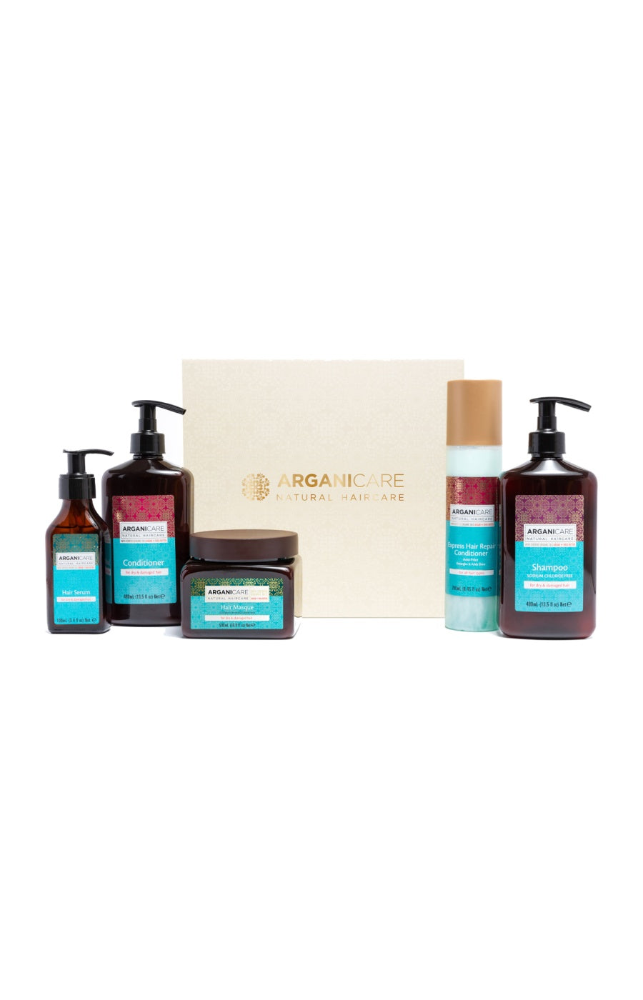 Coffret réparation intensive - Argan - Cheveux secs & abîmés - 5 produits