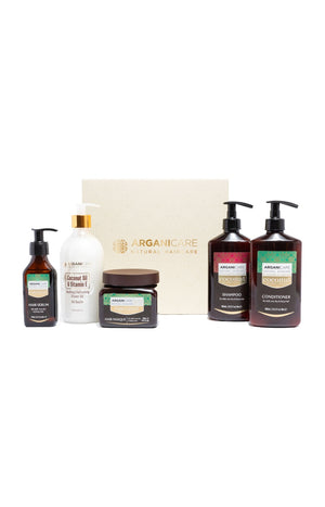 Coffret nutrition extrême - Coco - Cheveux très secs & frisés - 5 produits