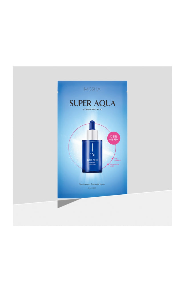 Missha - Masque en tissu hydratant - Acide hyaluronique - Visage - 1 unité
